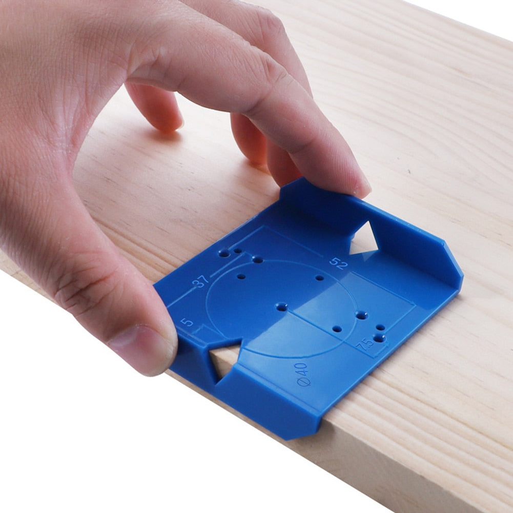 Cabinet Handle Drill Mounting Kit for Drawer Pulls Door Template