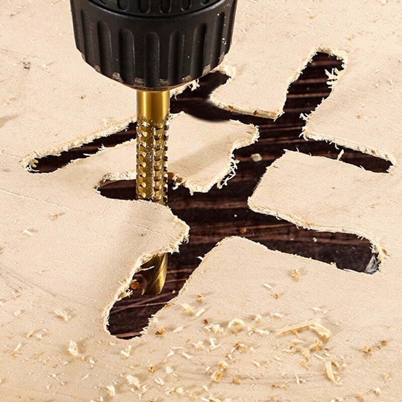 Hss Titanium Coated Step Drill Bit 4 32mm Drilling - 4-12mm 4-20mm
