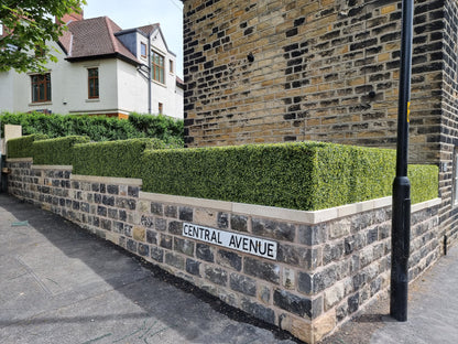 Artificial Tropical Hedge Panel 50x50cm