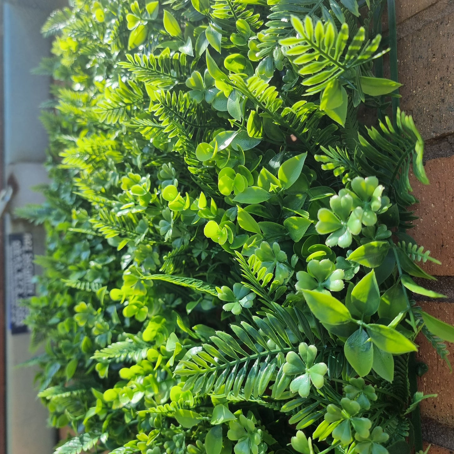 Artificial Tropical Hedge Panel 50x50cm