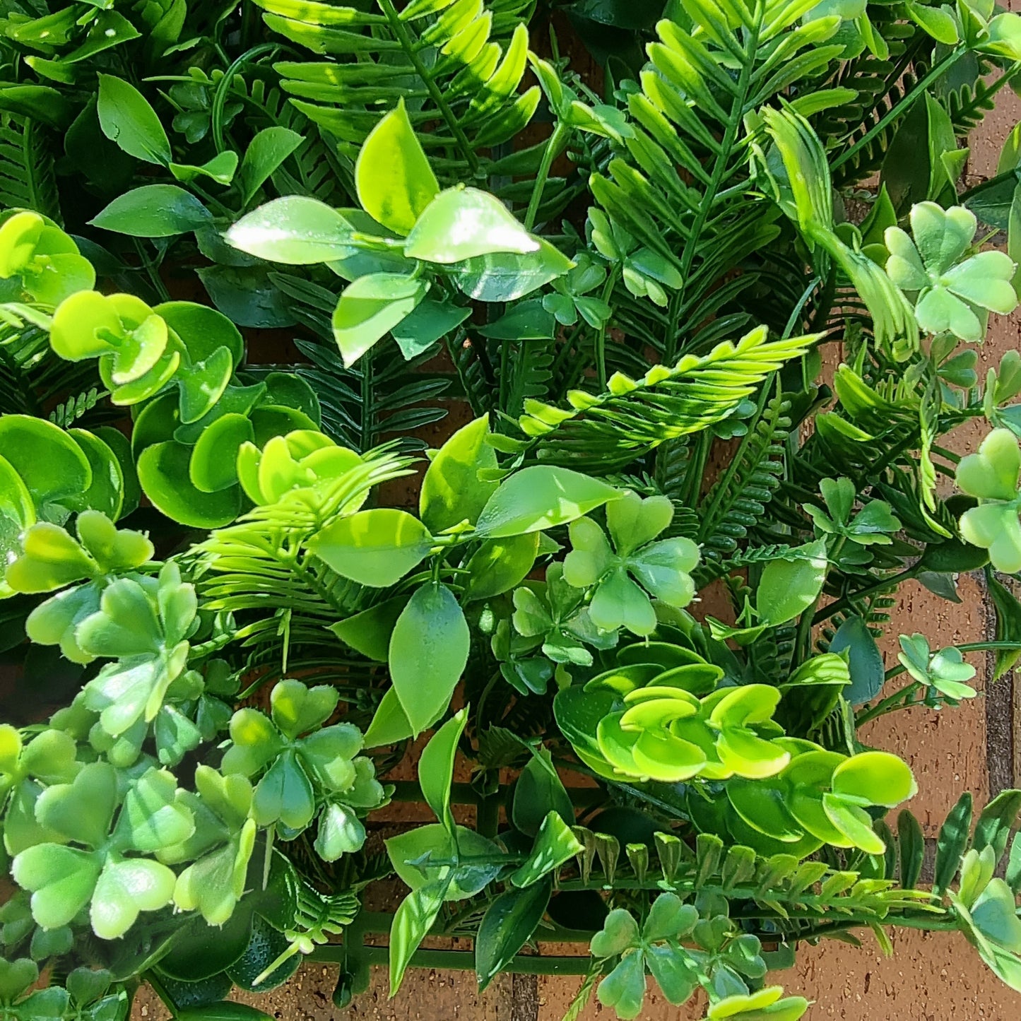 Artificial Tropical Hedge Panel 50x50cm