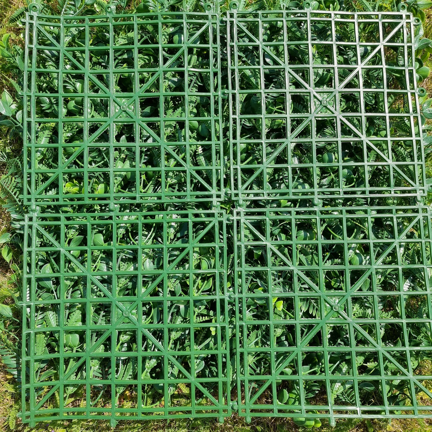 Artificial Tropical Hedge Panel 50x50cm