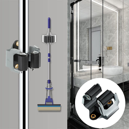 Broom Holder Wall Mount Clip | Garden Storage Clips Rack | Wall