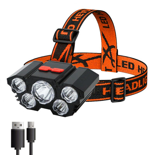 Head Lamp Usb Rechargeable Battery | Fishing Headlight Battery - Usb