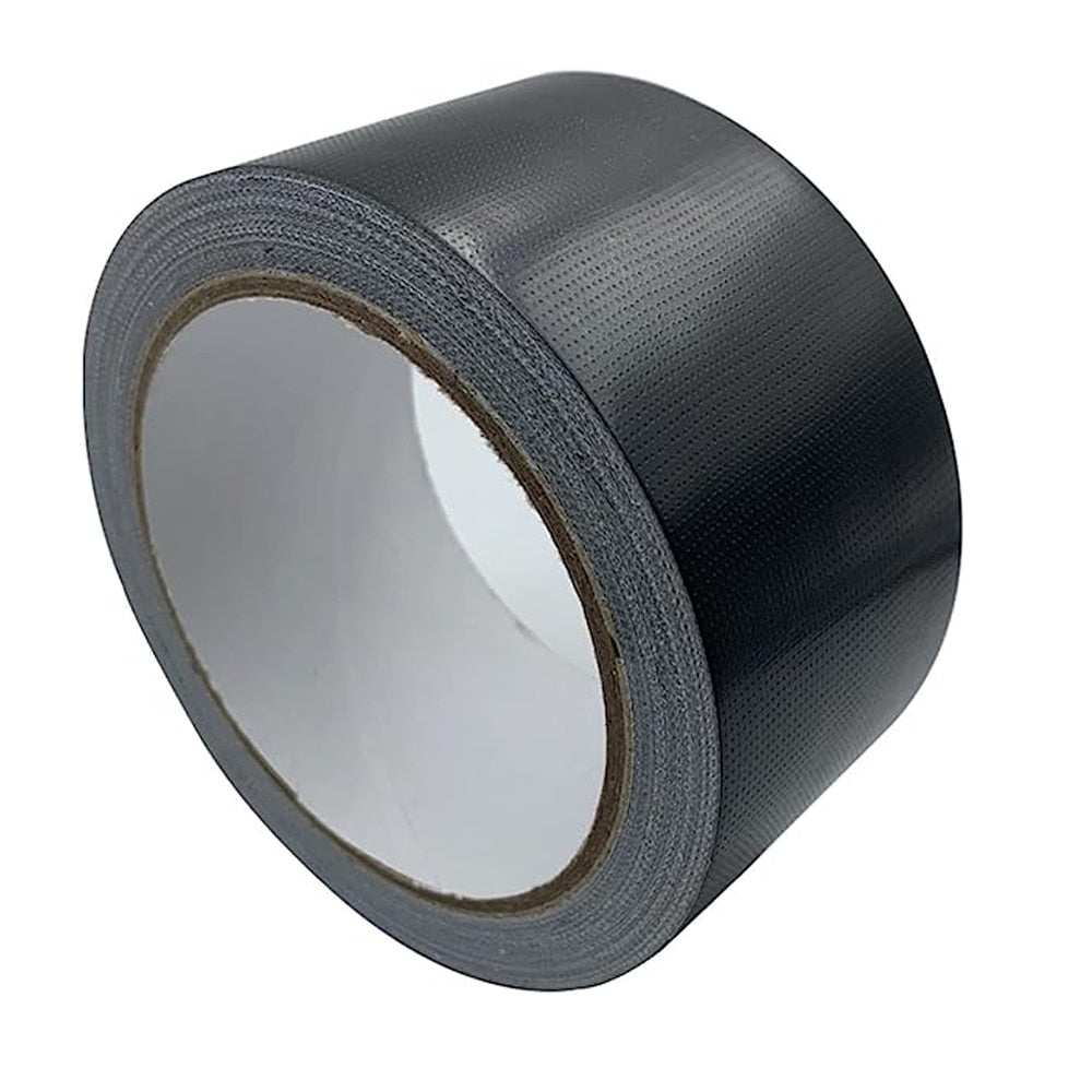Black Duct Tape Industrial Grade Waterproof, Strong, Flexible, No