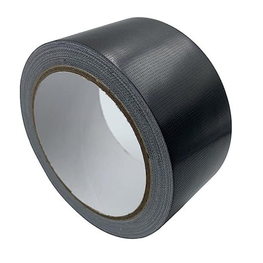 Black Duct Tape Industrial Grade Waterproof, Strong, Flexible, No