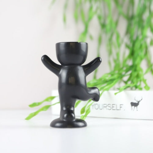 Creative Humanoid Ceramic Flower Pot Vase Plant Pot Ceramic Crafts