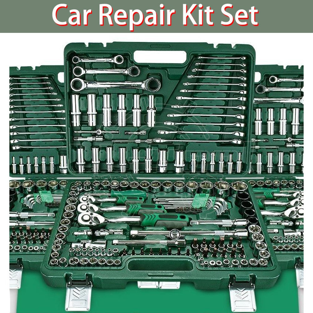 Multifunctional Auto Repair Tools Box Set Electrician Spanner