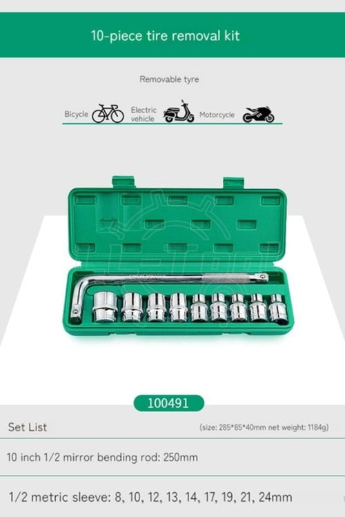 Multifunctional Auto Repair Tools Box Set Electrician Spanner