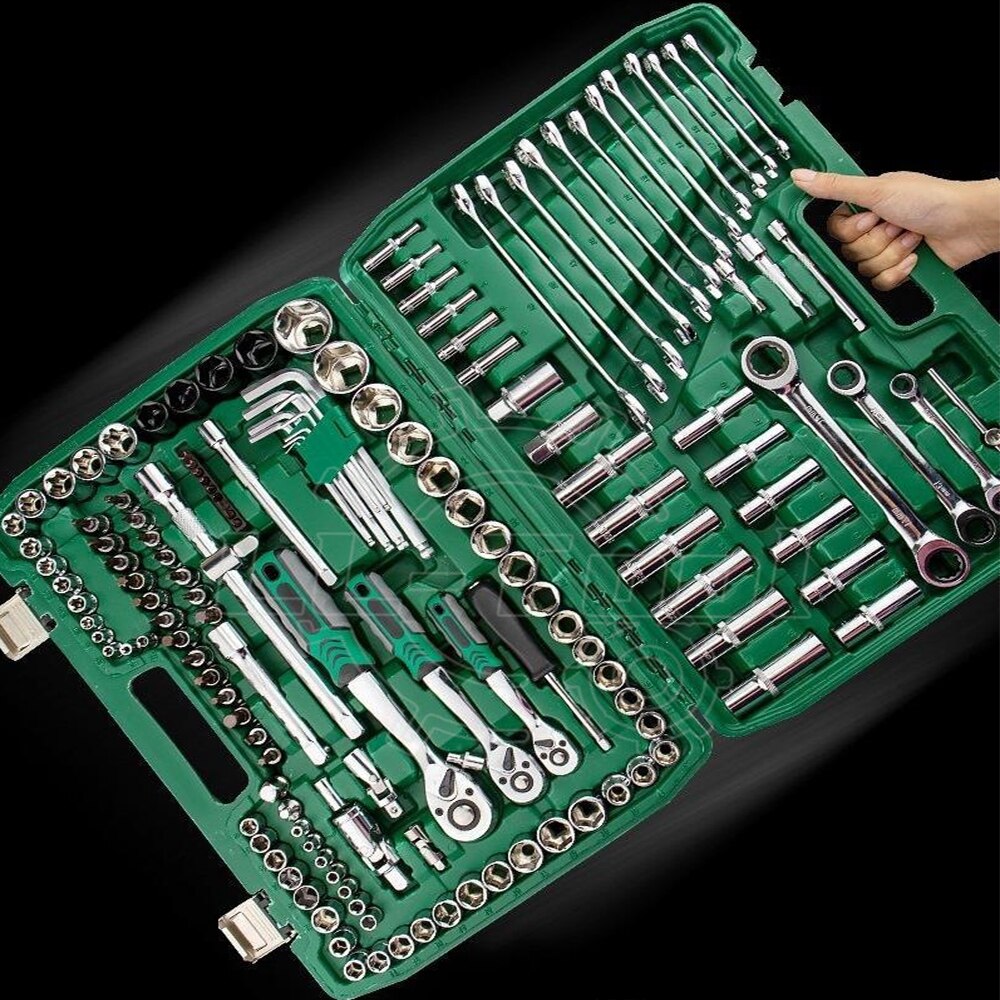 Multifunctional Auto Repair Tools Box Set Electrician Spanner