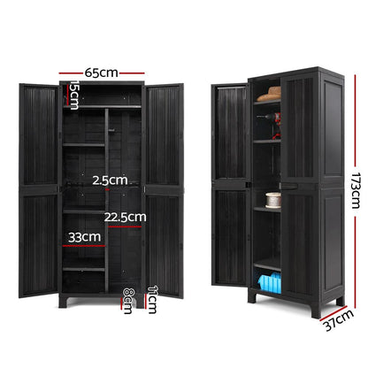 Gardeon Outdoor Storage Cabinet Lockable Tall Garden Sheds Garage