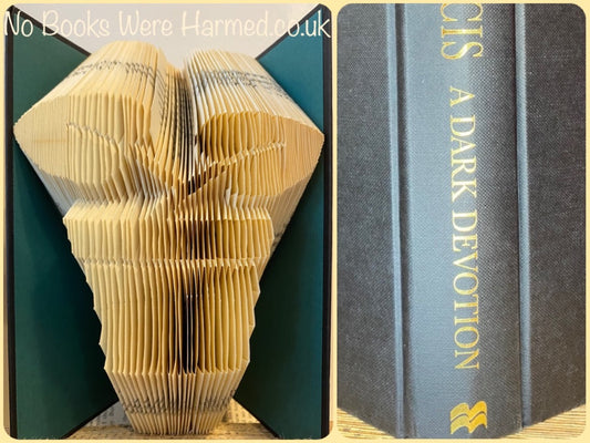 House Plant Pot Plant : : Hand folded, Non cut book art OOAK